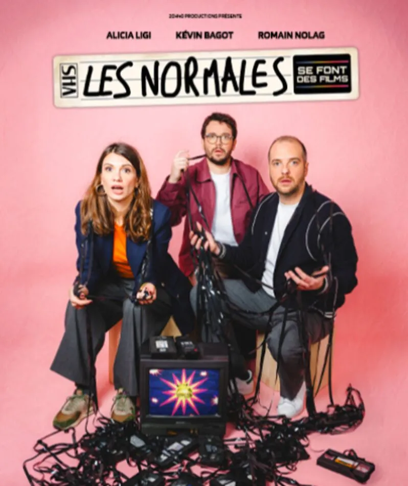 Affiche du spectacle Les Normales se font des films