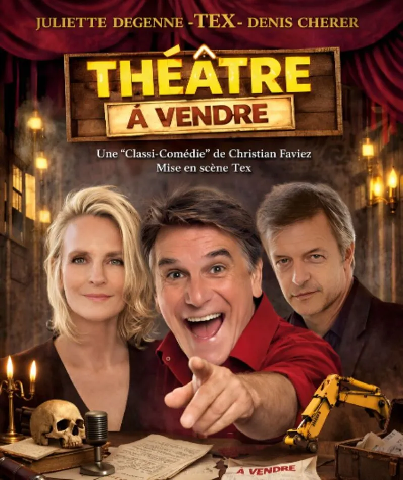 Affiche du spectacle Théâtre à Vendre