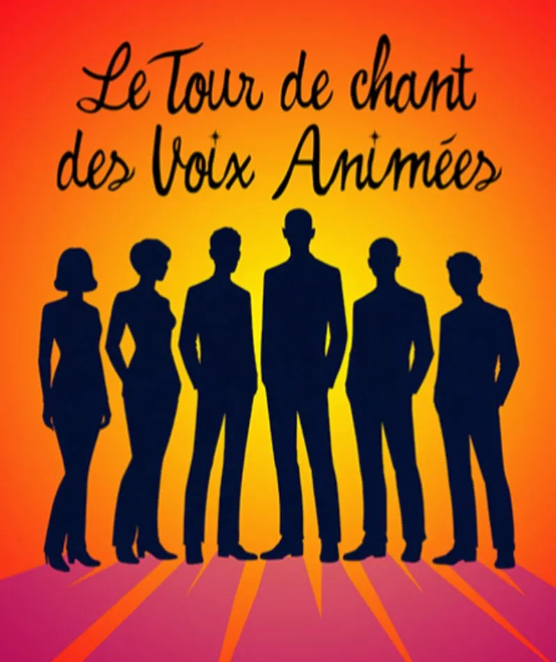Affiche du spectacle Le Tour de chant des Voix Animées