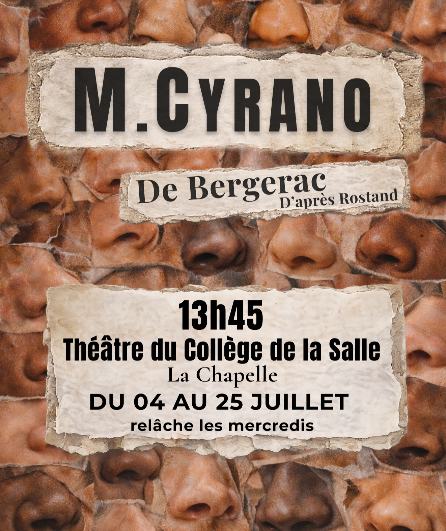 Affiche du spectacle M.Cyrano de Bergerac