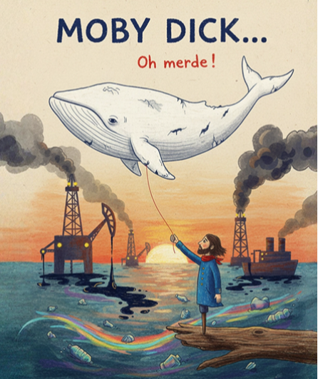 Affiche du spectacle Moby Dick... oh merde!