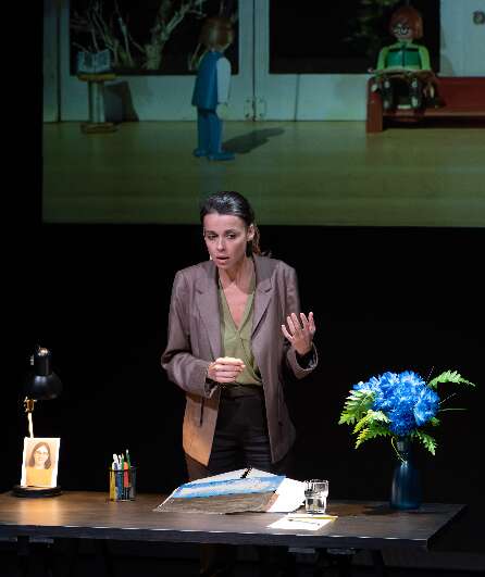 Affiche du spectacle Le Silence de Claire Lagrange