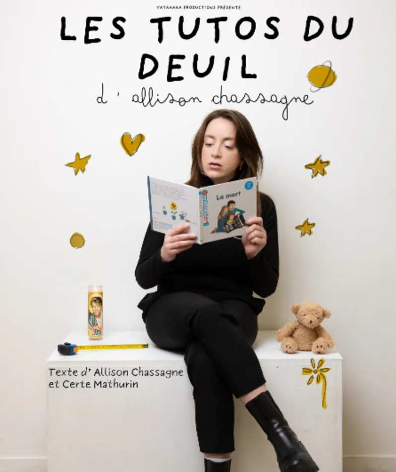 Affiche du spectacle Les Tutos du Deuil