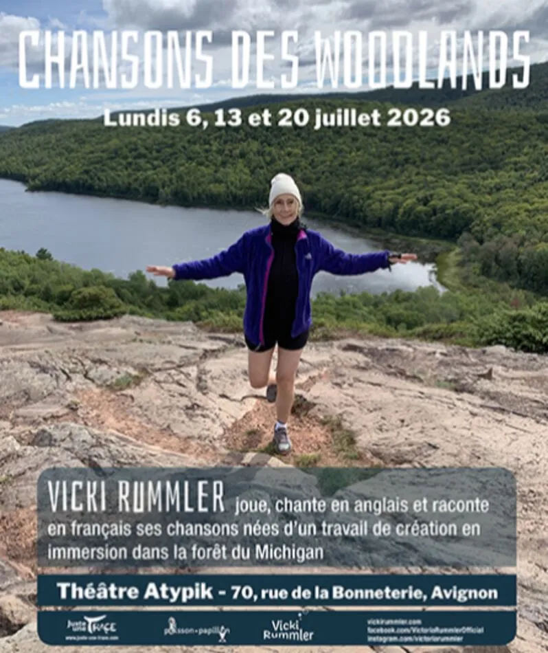Affiche du spectacle Chansons des Woodlands