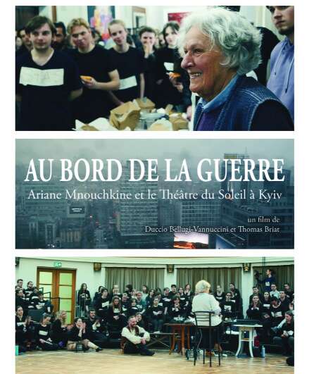 Affiche du spectacle Au bord de la Guerre