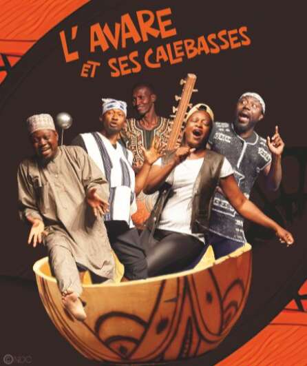 Affiche du spectacle L'Avare et ses calebasses