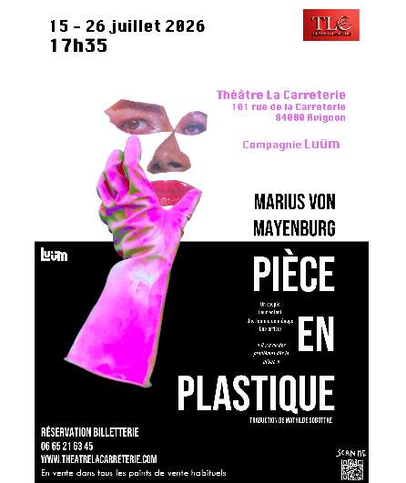 Affiche du spectacle Pièce en plastique