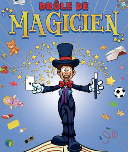 Affiche du spectacle Drôle de magicien