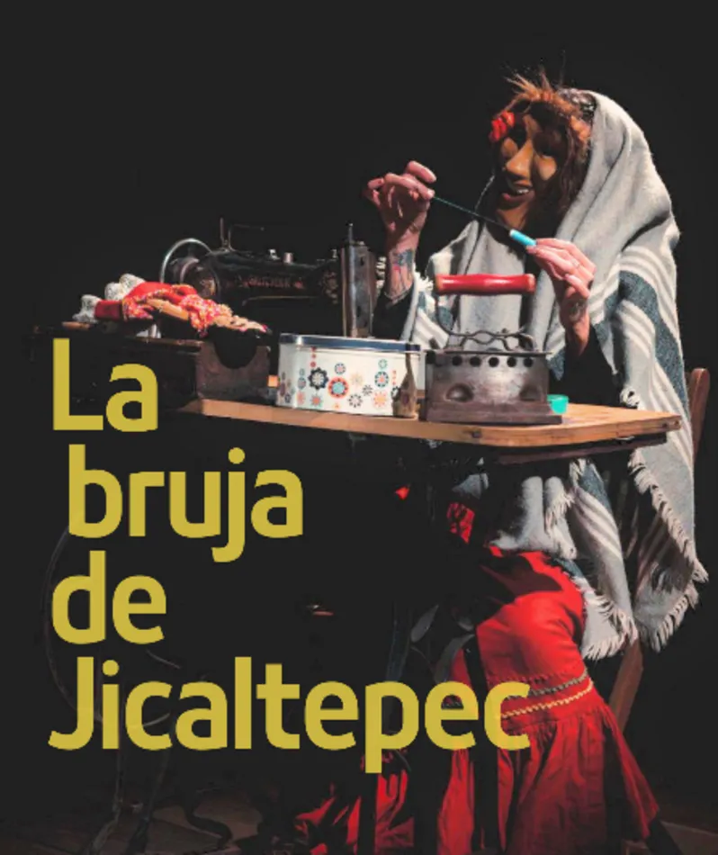 Affiche du spectacle La Bruja de Jicaltepec- Spectacle en espagnol surtitrée en français