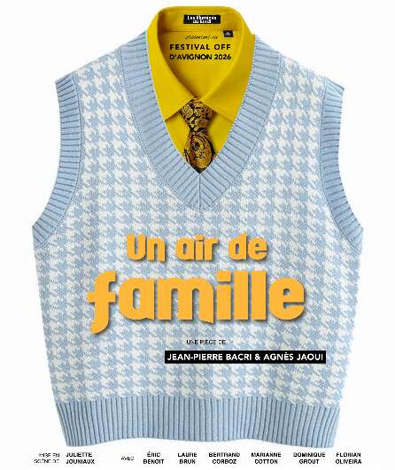Affiche du spectacle Un air de famille