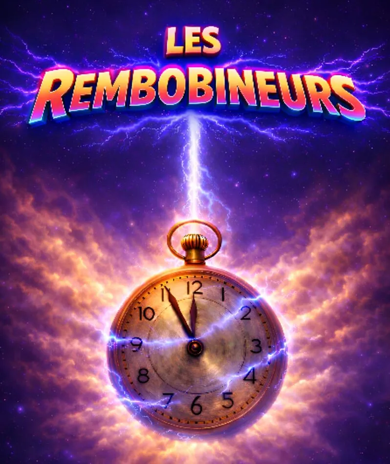 Affiche du spectacle Les Rembobineurs
