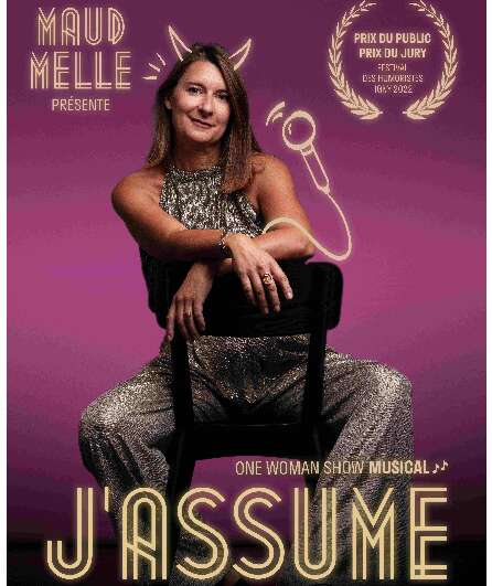 Affiche du spectacle j'assume