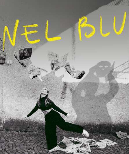 Affiche du spectacle nel blu