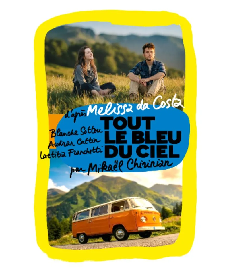 Affiche du spectacle Tout le bleu du ciel