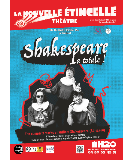 Affiche du spectacle Shakespeare : La Totale !