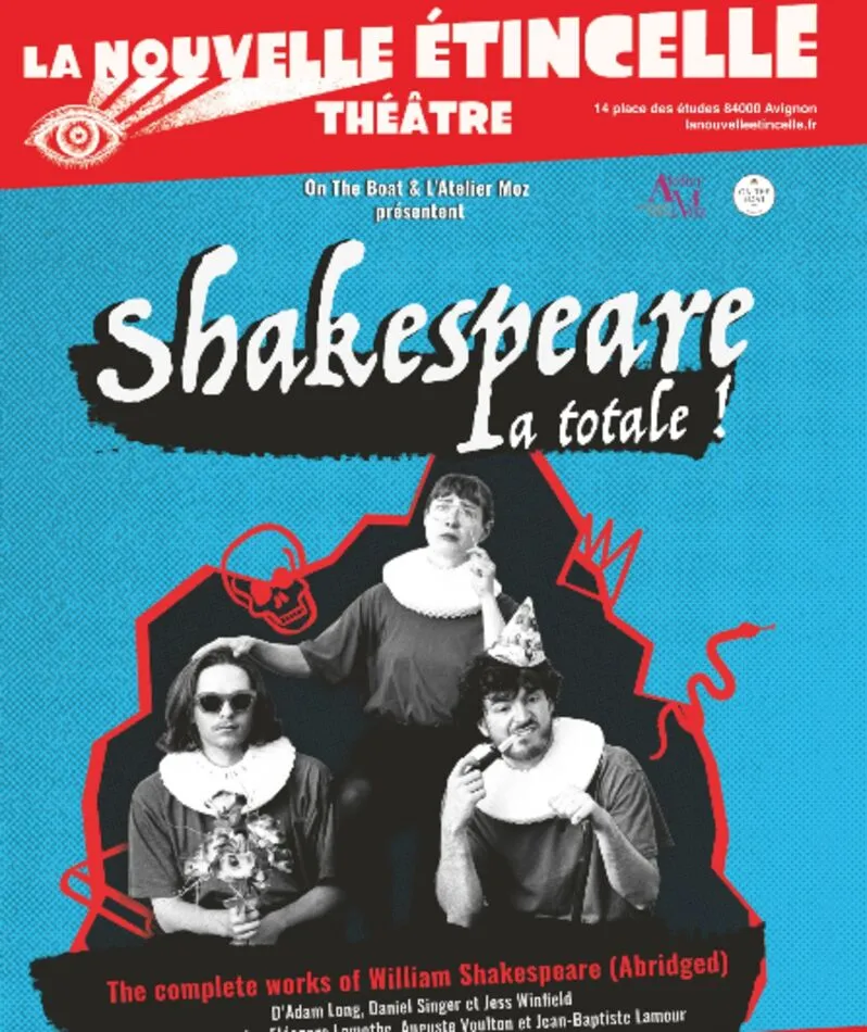 Affiche du spectacle Shakespeare : La Totale !