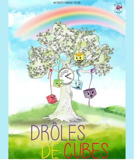 Affiche du spectacle Drôles de Cubes