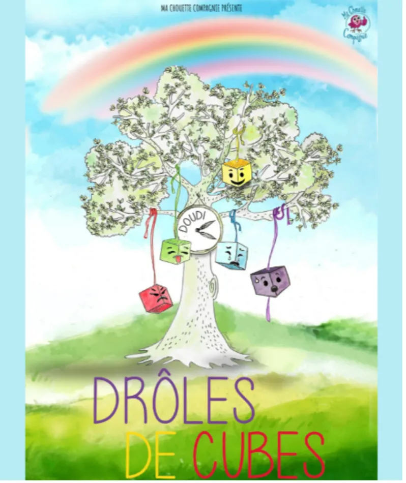 Affiche du spectacle Drôles de Cubes