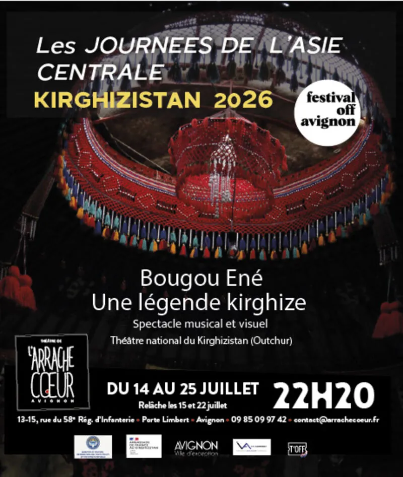 Affiche du spectacle Bougou Ené - Une légende kirghize