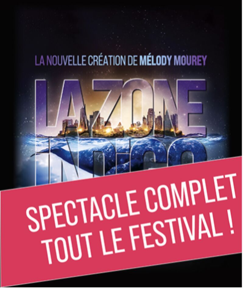 Affiche du spectacle La Zone Indigo