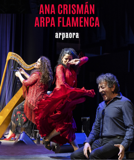 Affiche du spectacle Ana Crismán - Arpa Flamenca