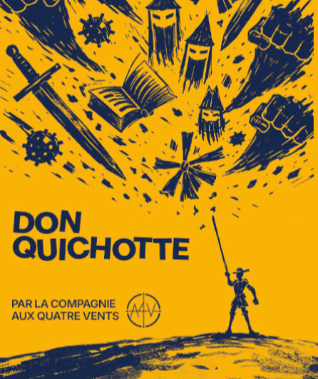 Affiche du spectacle Don Quichotte