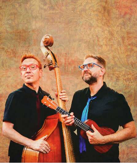 Affiche du spectacle Les Michels - Chansons de chanteurs décédés à la demande