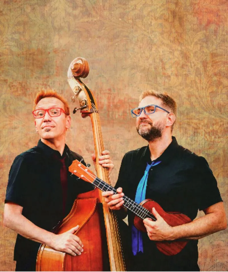 Affiche du spectacle Les Michels - Chansons de chanteurs décédés à la demande