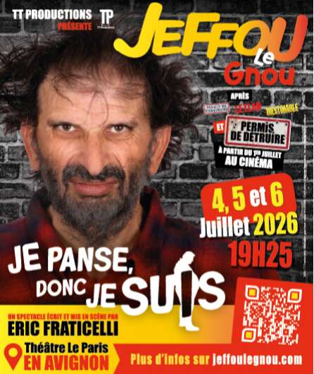 Affiche du spectacle Jeffou le gnou 