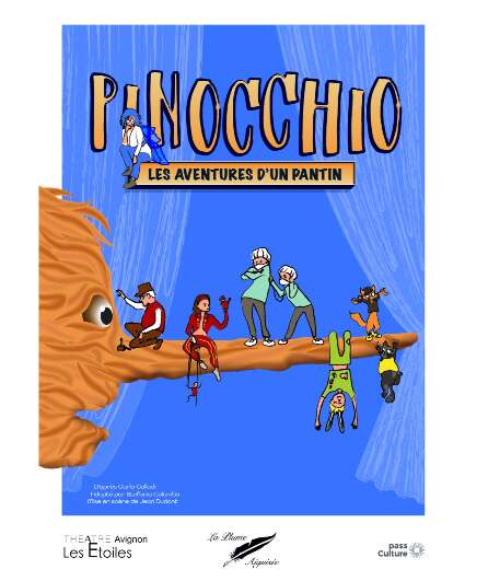 Affiche du spectacle Pinocchio, Les Aventures d'un Pantin