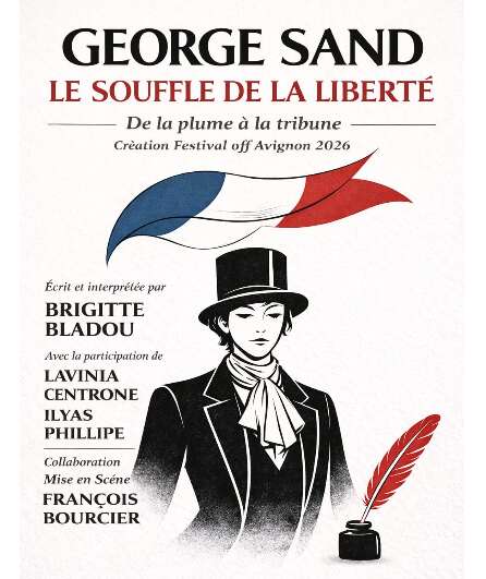 Affiche du spectacle George Sand 