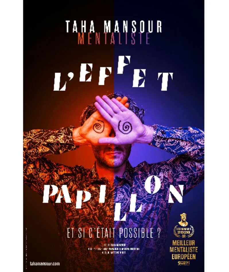 Affiche du spectacle L'effet Papillon