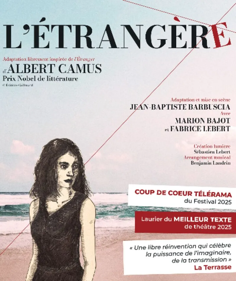 Affiche du spectacle l'Étrangère