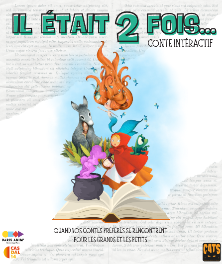 Affiche du spectacle Il était 2 fois...