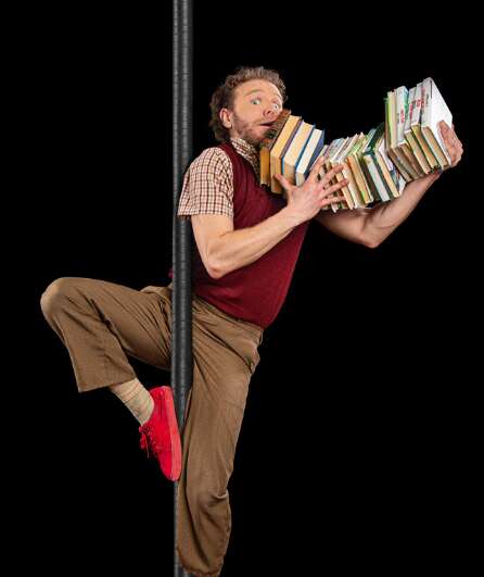 Affiche du spectacle Le Bibliothécaire