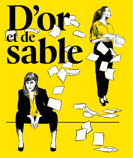 Affiche du spectacle D'or et de sable