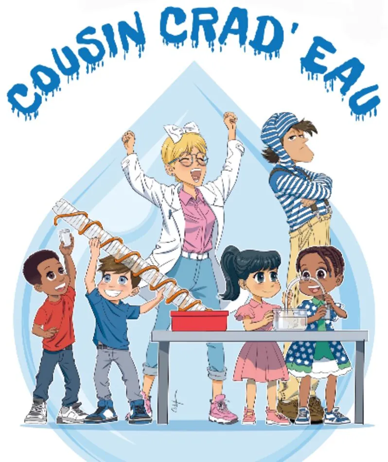 Affiche du spectacle Cousin Crad'eau